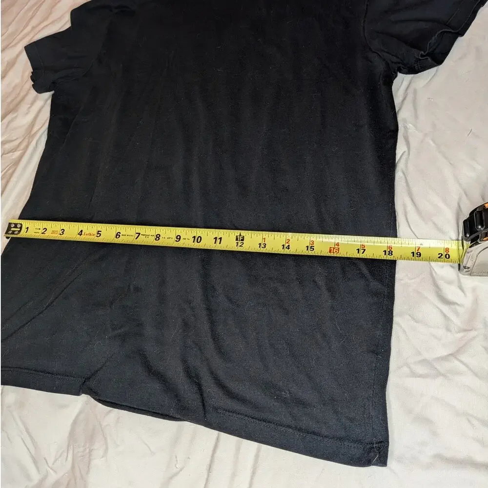 Old Navy Classic Black Crew Neck T-Shirt Men's Medium